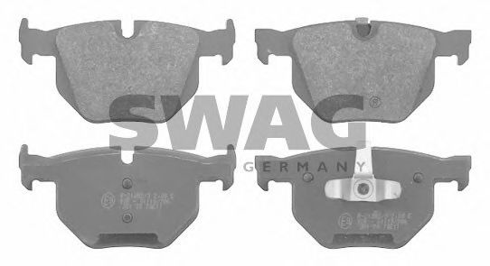 20 91 6587 SWAG Brake Pad Set, disc brake