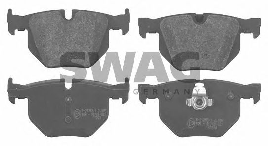 20 91 6633 SWAG Brake System Brake Pad Set, disc brake