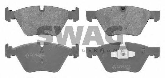 20 91 6670 SWAG Brake Pad Set, disc brake