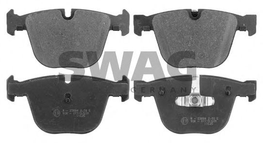 20 91 6804 SWAG Brake Pad Set, disc brake