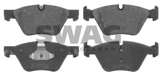 20 91 6825 SWAG Brake Pad Set, disc brake