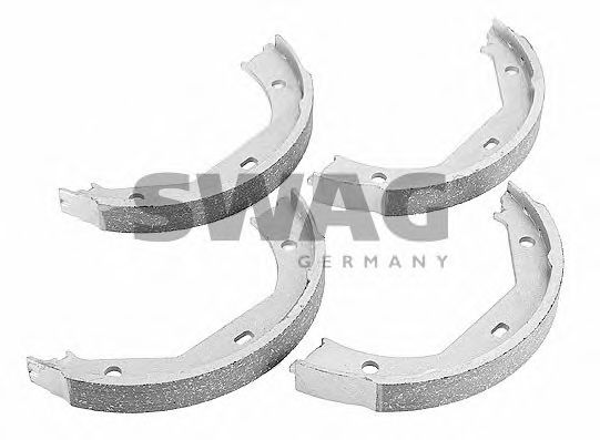 20918535 SWAG Brake Shoe Set, parking brake