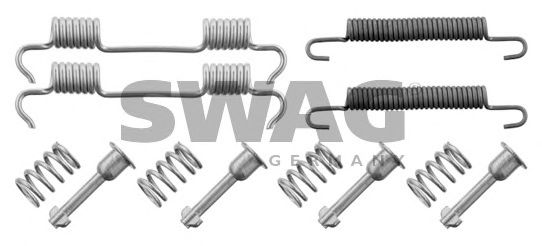20 93 4156 SWAG Accessory Kit, parking brake shoes