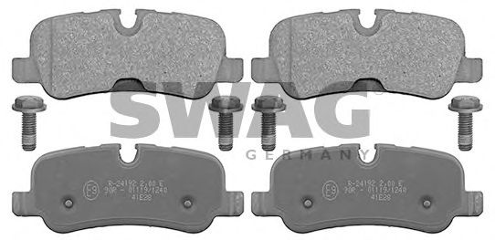 22 11 6118 SWAG Brake Pad Set, disc brake
