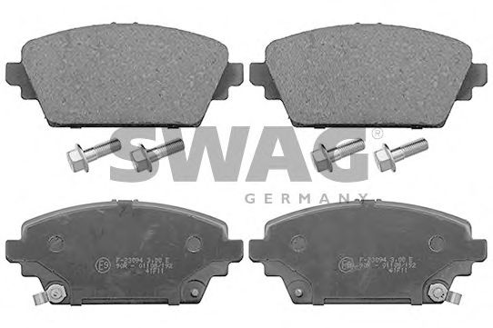 22 11 6204 SWAG Brake Pad Set, disc brake