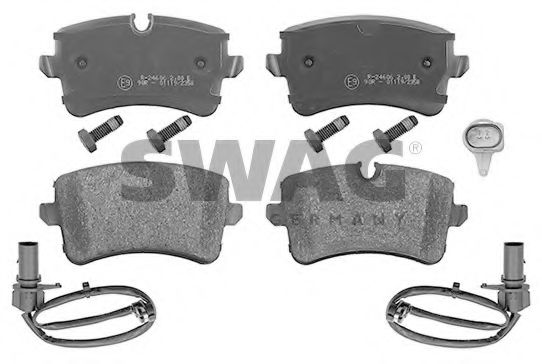 30 11 6016 SWAG Brake System Brake Pad Set, disc brake