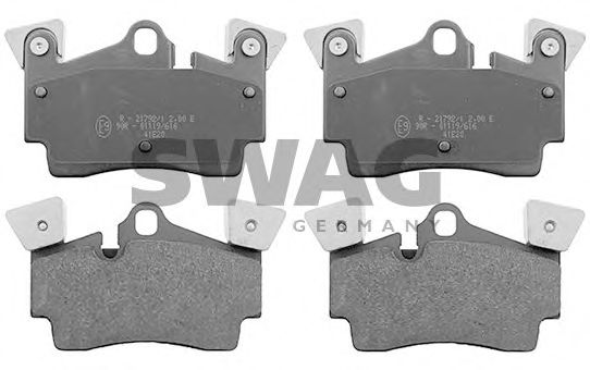 30 11 6020 SWAG Brake Pad Set, disc brake