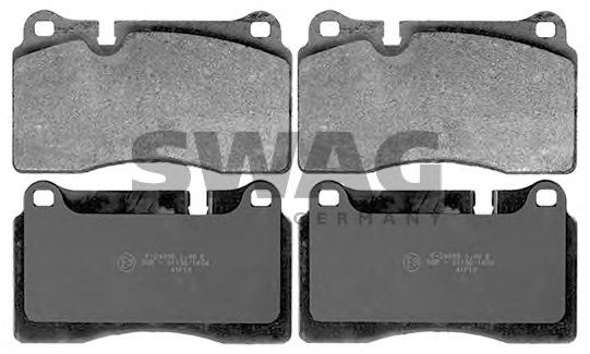 30 11 6219 SWAG Brake System Brake Pad Set, disc brake