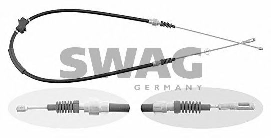 30 90 2089 SWAG Cable, parking brake
