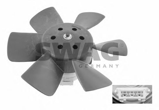 30 90 6989 SWAG Cooling System Fan, radiator