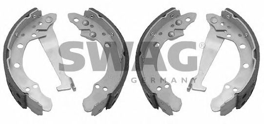30 90 7014 SWAG Brake Shoe Set