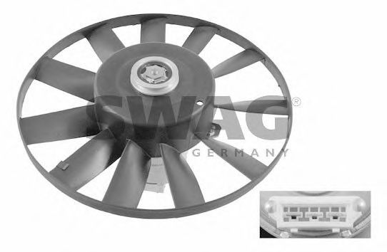 30 90 9809 SWAG Fan, radiator