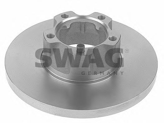 30 91 1393 SWAG Brake System Brake Disc