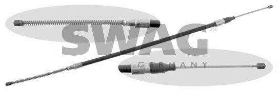 30 91 4208 SWAG Brake System Cable, parking brake