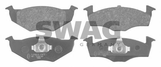 30 91 6044 SWAG Brake System Brake Pad Set, disc brake