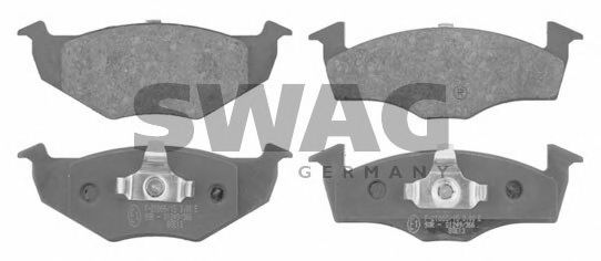 30 91 6072 SWAG Brake Pad Set, disc brake