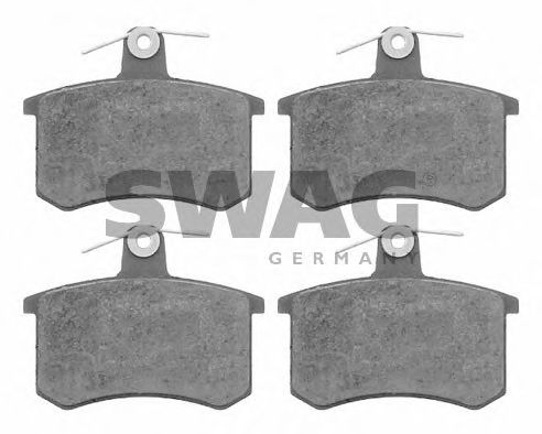 30 91 6142 SWAG Brake Pad Set, disc brake