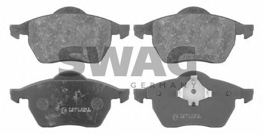 30 91 6280 SWAG Brake Pad Set, disc brake