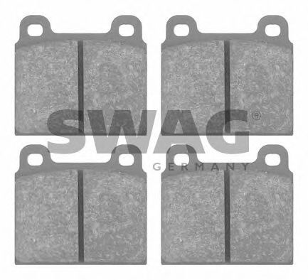 30 91 6300 SWAG Brake Pad Set, disc brake