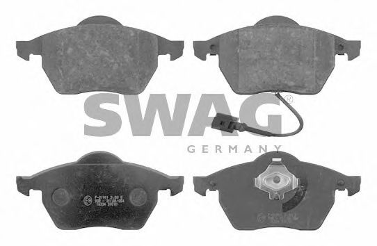 30 91 6334 SWAG Brake Pad Set, disc brake