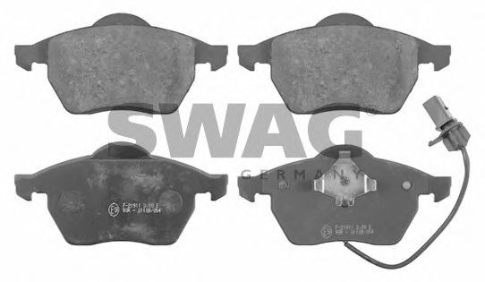 30 91 6398 SWAG Brake Pad Set, disc brake