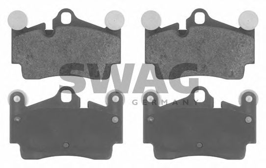 30 91 6619 SWAG Brake Pad Set, disc brake
