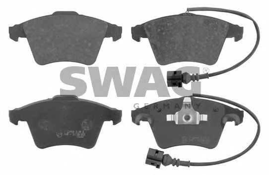 30 91 6733 SWAG Brake Pad Set, disc brake