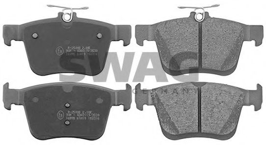 30 91 6995 SWAG Brake Pad Set, disc brake