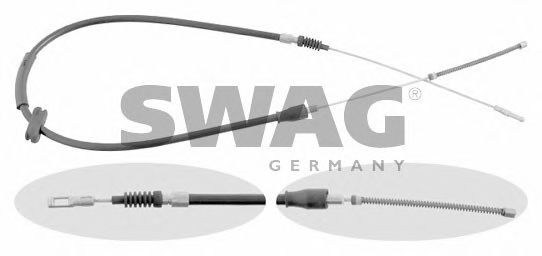 30 91 7840 SWAG Cable, parking brake