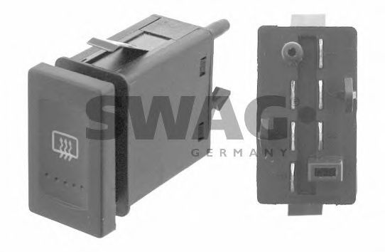 30 92 4741 SWAG Switch, rear window heating