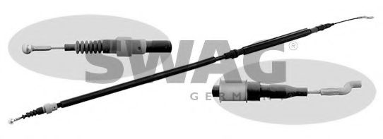 30 92 7383 SWAG Cable, parking brake