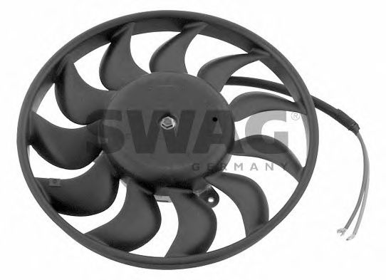 30 93 0741 SWAG Cooling System Electric Motor, radiator fan