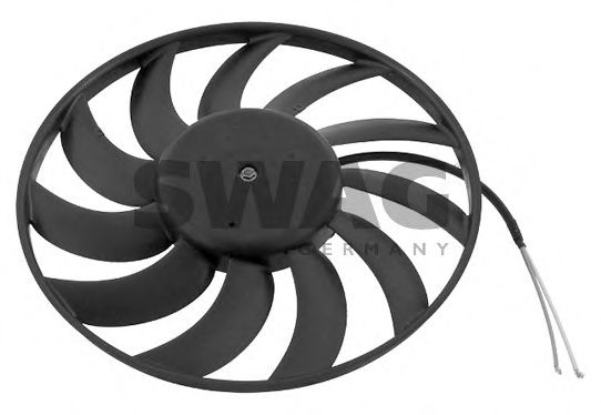 30 93 1024 SWAG Cooling System Electric Motor, radiator fan