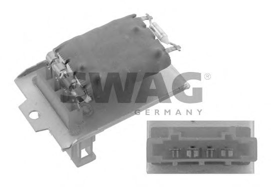 30 93 2178 SWAG Heating / Ventilation Resistor, interior blower