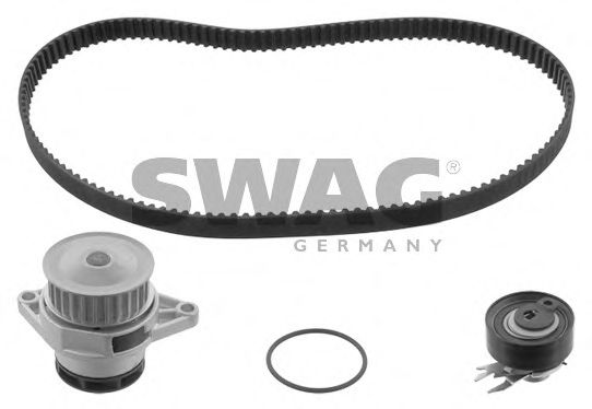 30 93 2741 SWAG Cooling System Water Pump & Timing Belt Kit