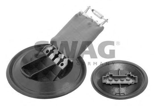 30 93 4370 SWAG Resistor, interior blower