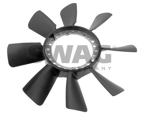 30 93 4466 SWAG Fan Wheel, engine cooling