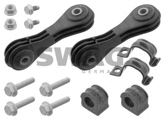 30 93 6757 SWAG Wheel Suspension Repair Kit, stabilizer suspension