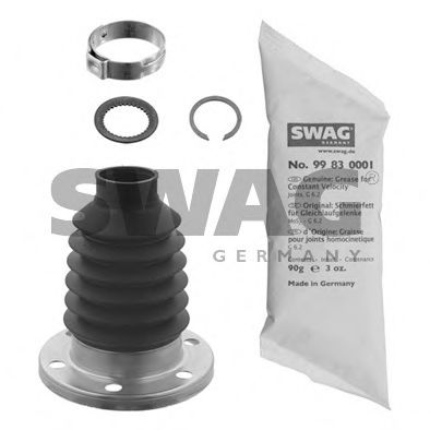 30 93 7116 SWAG Bellow Set, drive shaft