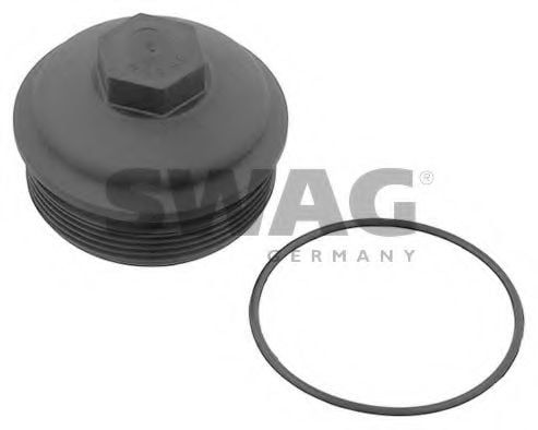30 93 9699 SWAG Lubrication Cover, oil filter housing
