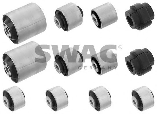 30 94 5551 SWAG Wheel Suspension Mounting Kit, control lever