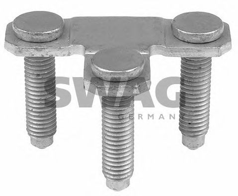 32 78 0022 SWAG Wheel Suspension Securing Plate, ball joint