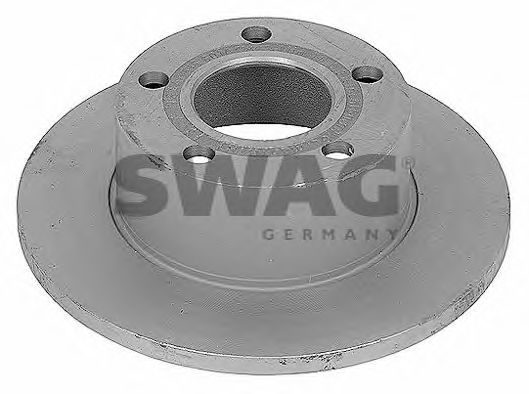 32 90 9075 SWAG Brake Disc