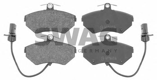 32 91 6340 SWAG Brake Pad Set, disc brake