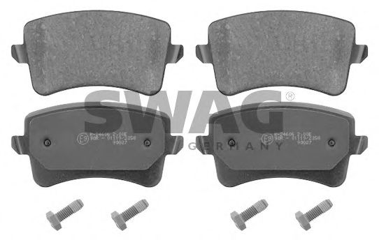 32 91 6755 SWAG Brake System Brake Pad Set, disc brake
