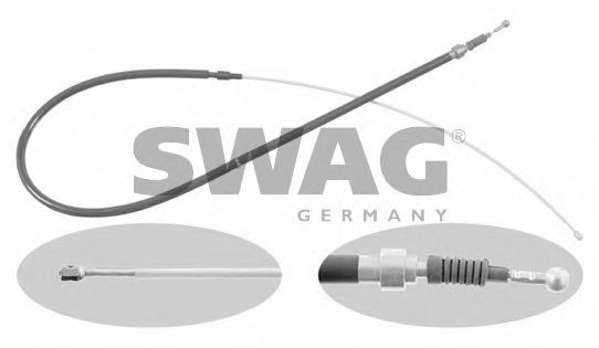 32 92 2736 SWAG Cable, parking brake