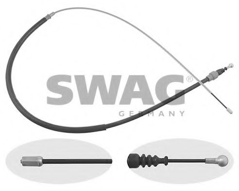 32 92 4412 SWAG Brake System Cable, parking brake