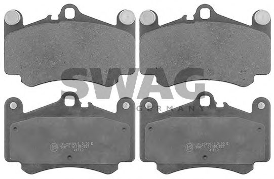38 11 6168 SWAG Brake Pad Set, disc brake