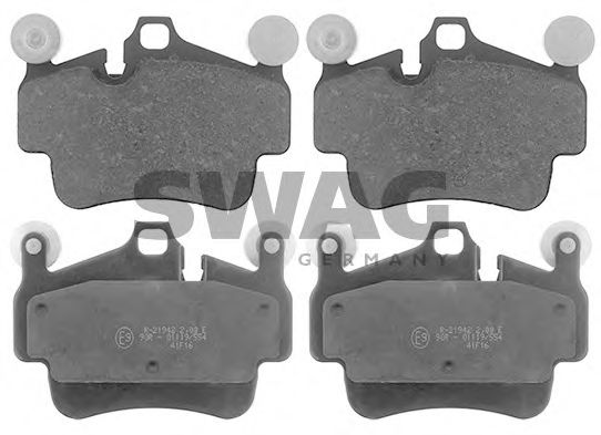 38 11 6171 SWAG Brake System Brake Pad Set, disc brake