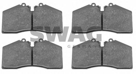 38 91 6518 SWAG Brake System Brake Pad Set, disc brake